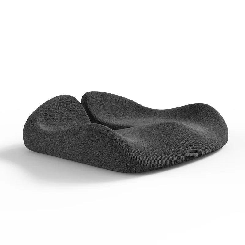 ErgoPro Memory Foam Office Chair Cushion — main product view, black