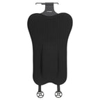 Black EaseDrive backrest with honeycomb surface, top hook and two lower straps