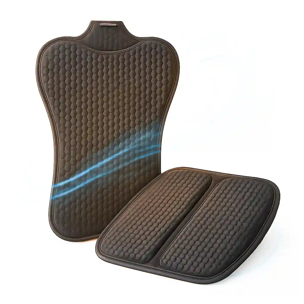 EaseDrive™ Honeycomb Gel Car Seat & Back Cushion Kit — main view