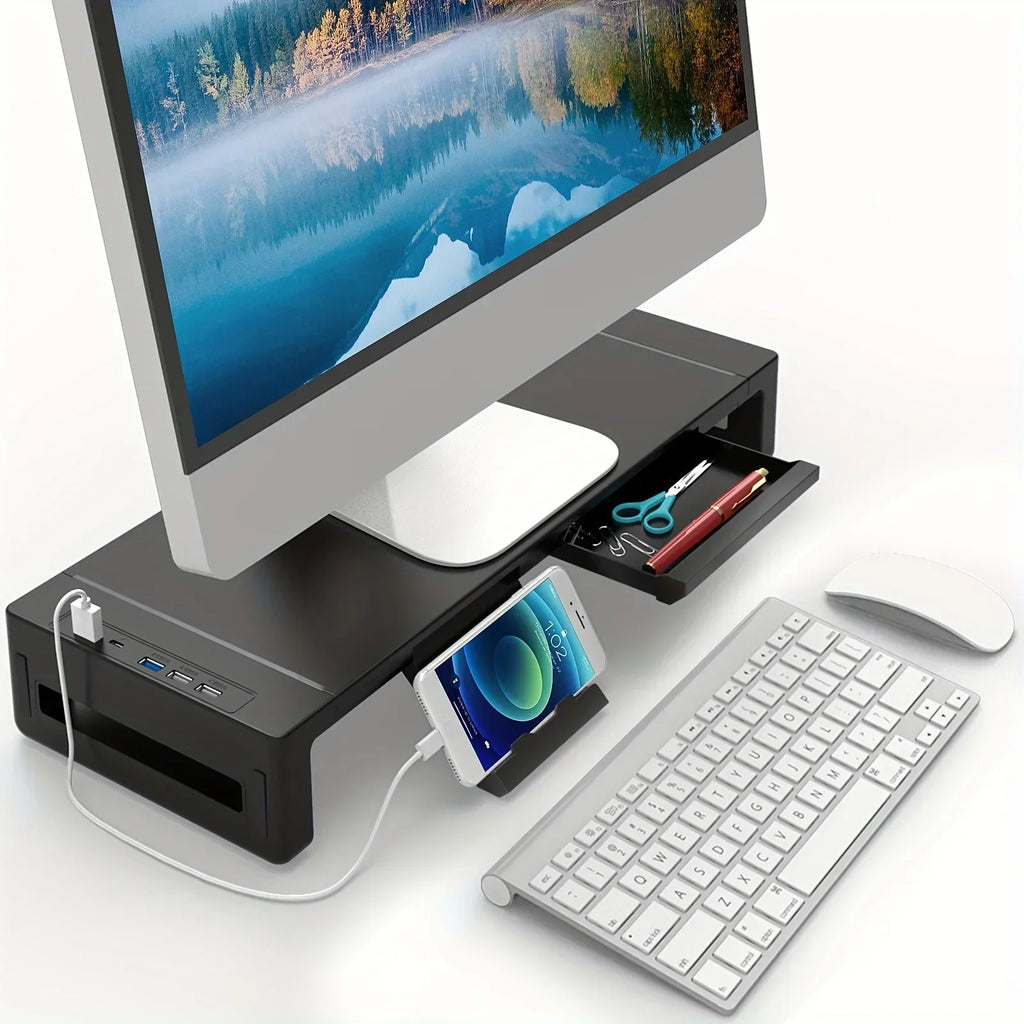 DeskCommand Ergonomic Monitor Stand
