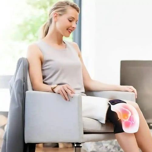 ArthroFlex Pro knee sleeve breathable knit fabric and silicone grip band detail