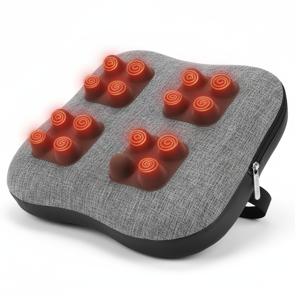 BackEase Pro™ Shiatsu Back Massager — detail close-up
