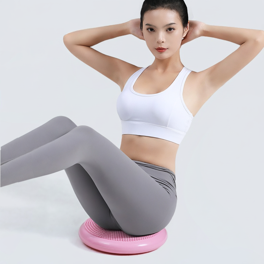 BalancePro™ Inflatable Wobble Seat Cushion — Active Sitting & Core Stability