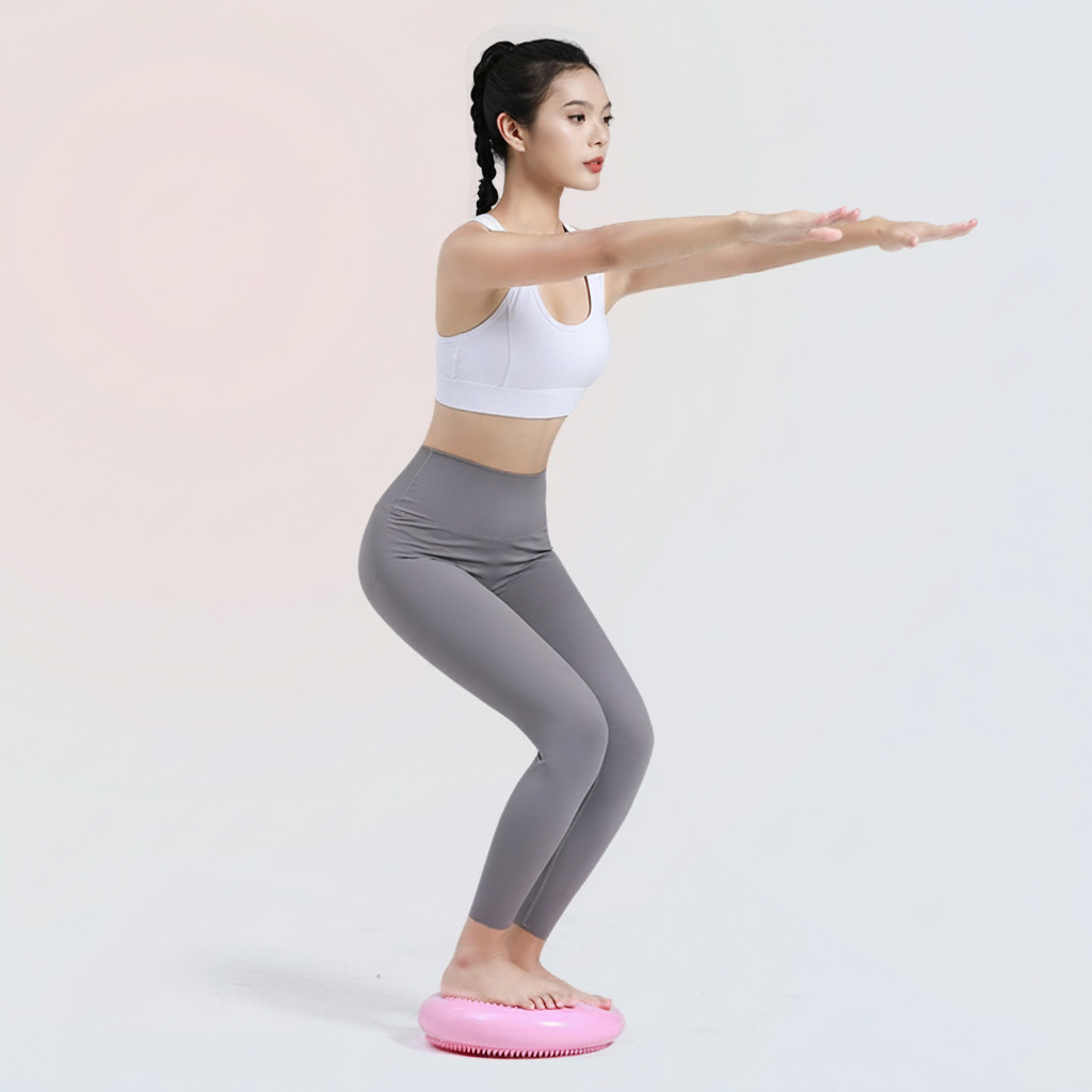 BalancePro™ Inflatable Wobble Seat Cushion — Active Sitting & Core Stability