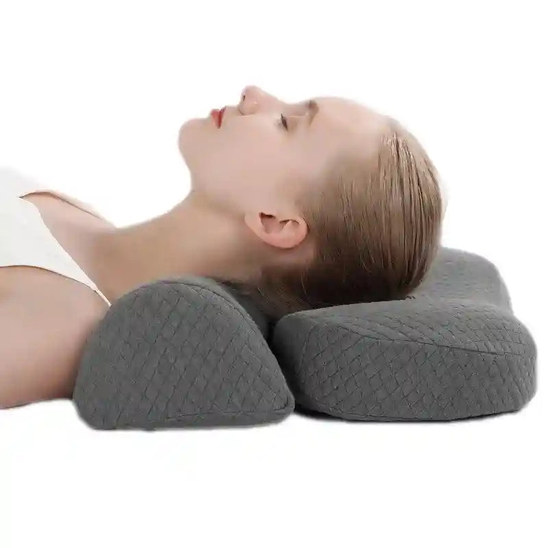 NeckPerfect™ Memory Foam Neck Support Pillow — Cervical Alignment