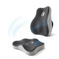 ErgoCore lumbar support pillow with ergonomic contour for lower all-day back comfort