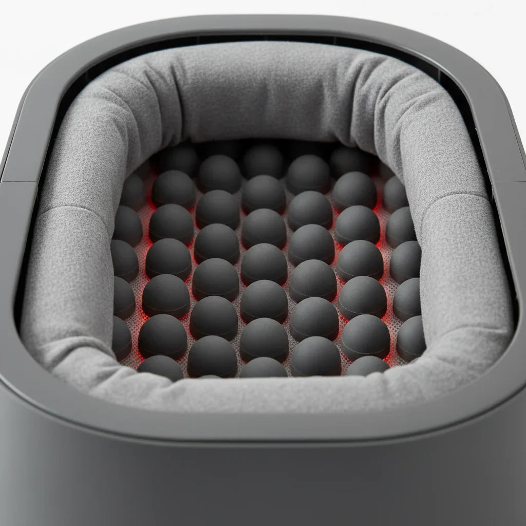 SoleEase Shiatsu Foot Massager — detail close-up