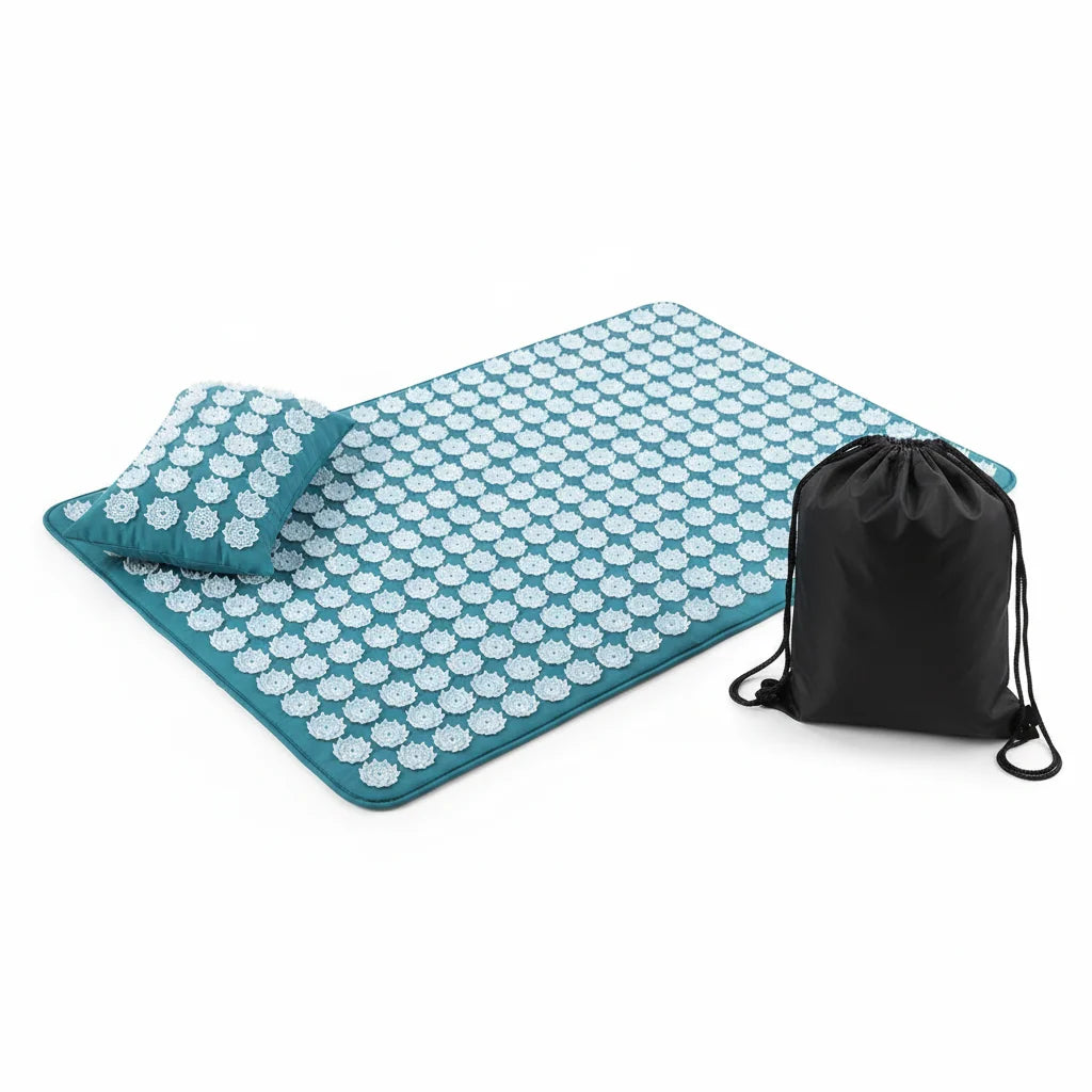 AcuRelief™ Premium Acupressure Mat Set — Back & Neck Tension Relief