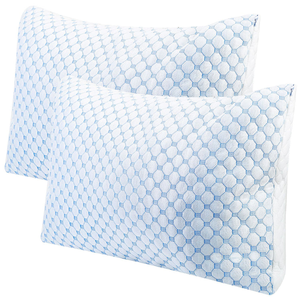 ArcticLoft™ Cooling Gel Memory Foam Pillow — 2-pack, side angle