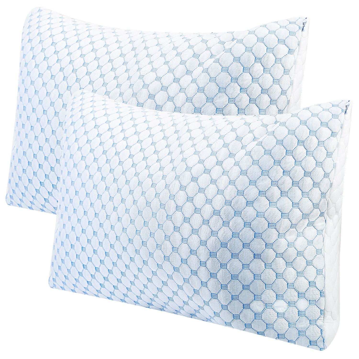 ArcticLoft™ Cooling Gel Memory Foam Pillow — 2-pack, side angle