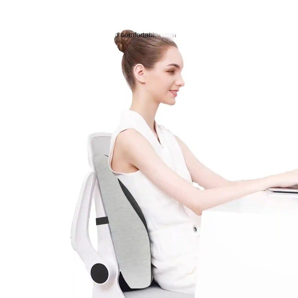 PostureFrame back support adjustable tension system and breathable mesh material