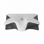 CerviZen contour pillow, front view showing the center hollow