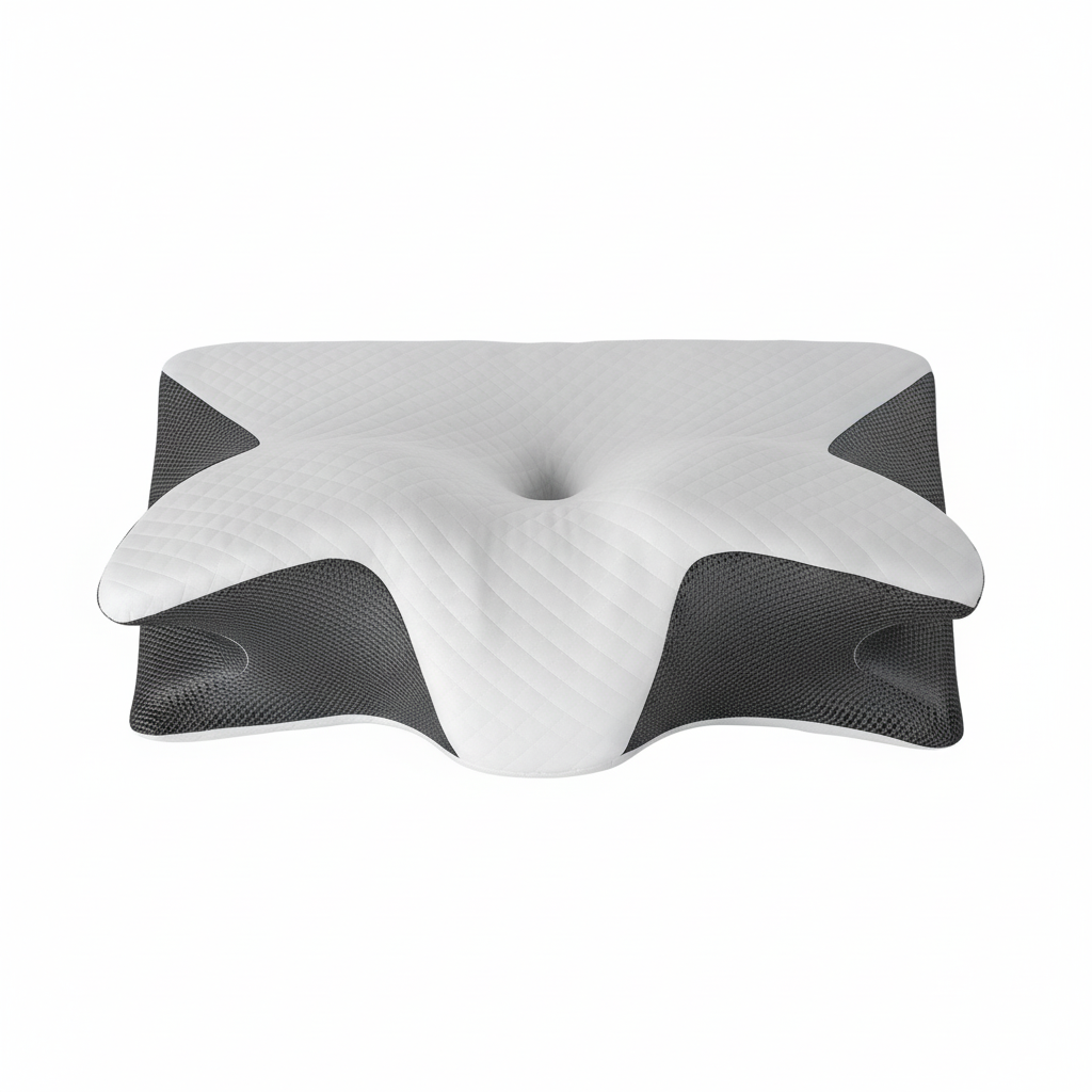 CerviZen™ dual-height contour design for side and back sleepers