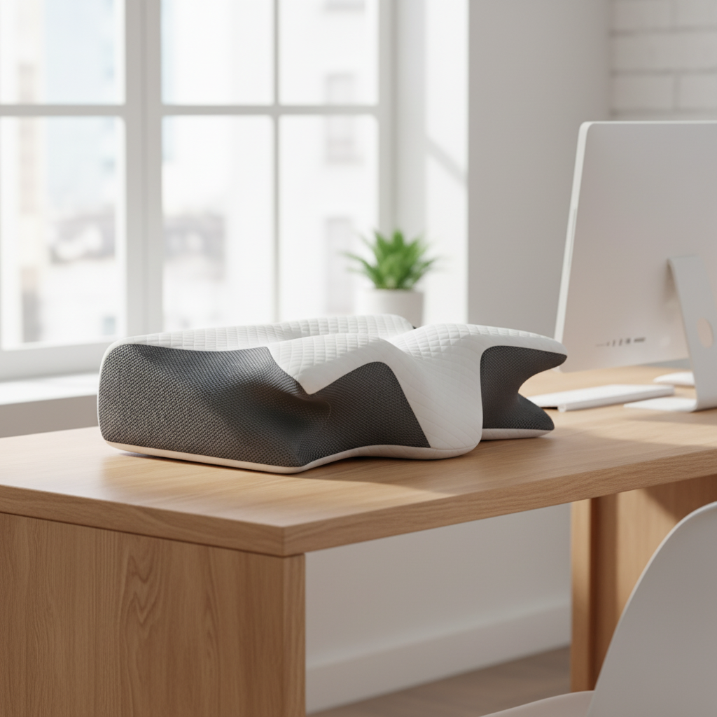 CerviZen™ viscoelastic memory foam structure cross section