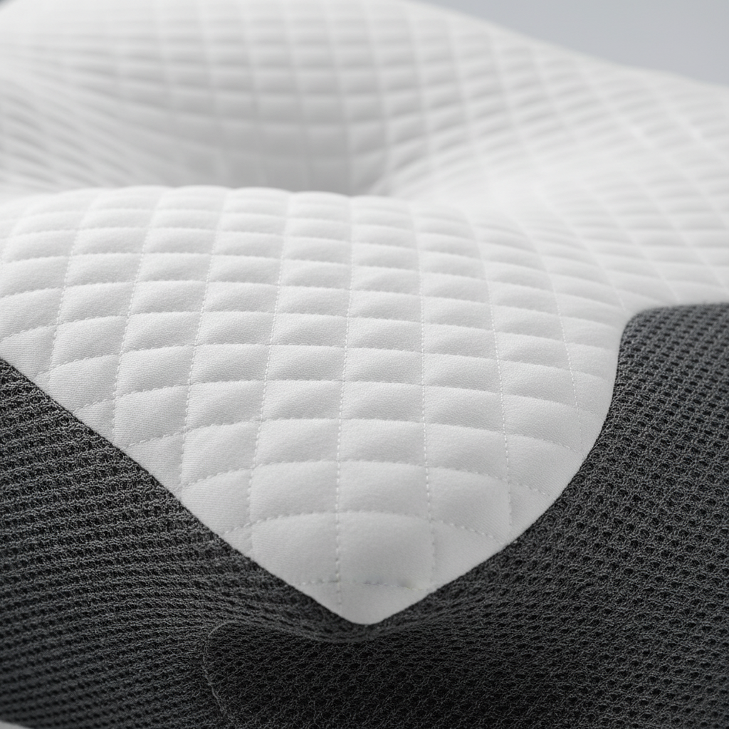 CerviZen™ in use — side sleeper neck alignment