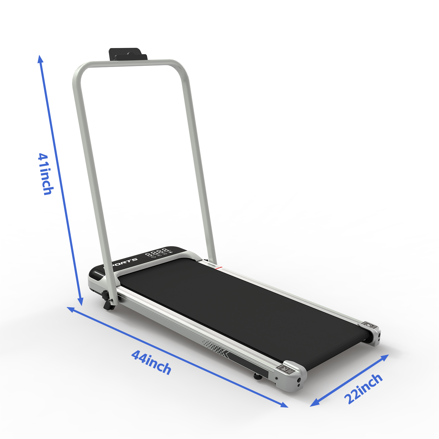 StrideDesk under desk treadmill dimensions - 44 x 22 x 41 inches